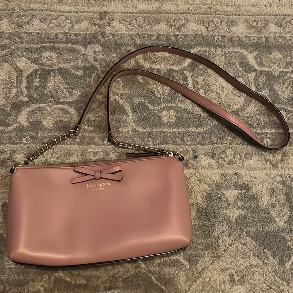 Mauve pink Kate spade crossbody